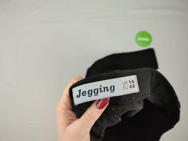 jogger jeans: Leggings, Jeansy damskie, rozmiar XL — 4