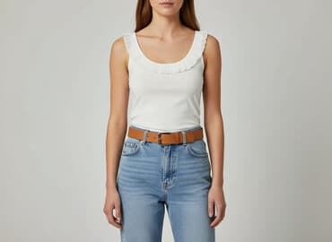 tanie bluzki damskie hurtownia allegro: H&M, Top damski, rozmiar M — 7