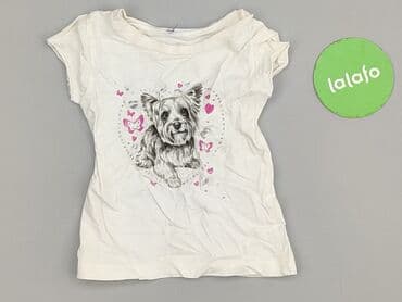 koszulka z kotem 3d: T-shirt, 6-9 months, condition - Very good — 2