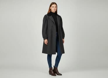 kurtka dla mamy i dziecka: Trencz damski, rozmiar M — 1