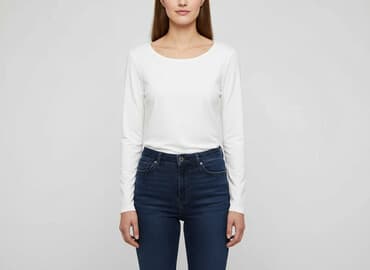 obcisla biale bluzki: Bluzka damska, rozmiar S — 6