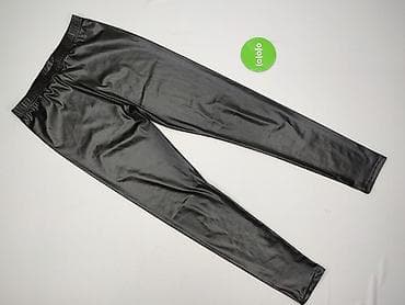 czerwone botki lasocki: Cleve, Legginsy Ze skóry ekologicznej damskie, rozmiar L — 2