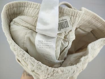 Women: Red button, Material trousers for women, size XS — 5