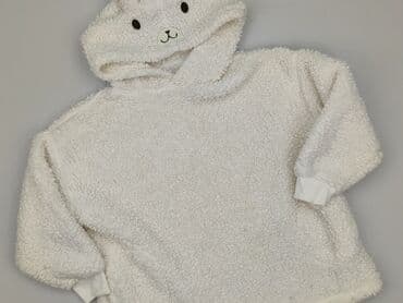 pięć lat w paski bluza w paski swiat: Sweatshirt, Little kids, 3-4 years, 98-104 cm, condition - Very good — 1