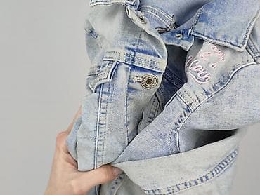 zara chusta: Dziecięca kurtka jeansowa, 8 lat, 122-128 cm, stan - Bardzo dobry — 4