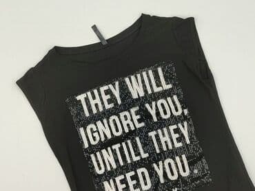 bluza z czerwonym napisem: Sinsay, Bluzka damska, rozmiar M — 1