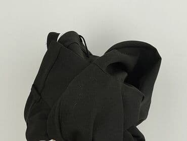 czarne jeansy pull bear: Spodnie materiałowe damskie, M — 6