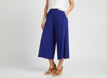 kuloty damskie jeansy: Kim & Co., Spodnie 3/4 damskie, rozmiar M — 8