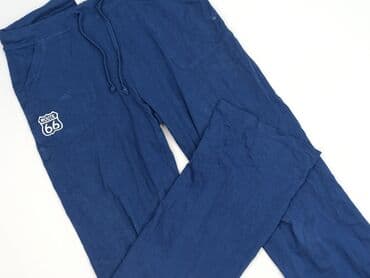 trapstar bluza niebieska: ROUTE 66, Spodnie dresowe dla mężczyzn, rozmiar L — 1