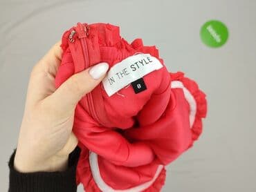 sukienka z bufiastymi rękawami asos: In The Style, Sukienka damska, S — 4