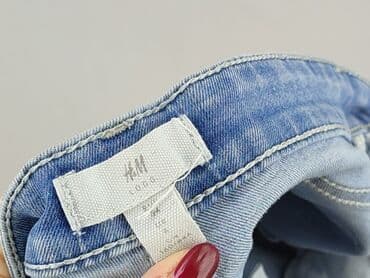 jeansy plus size wysoki stan: H&M, Jeansy damskie, XS — 3