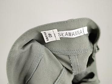 jeansy reserved: Spodnie materiałowe damskie, rozmiar L — 4