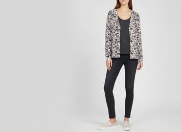 steve madden klapki z futerkiem: F&F, Kardigan damski, rozmiar M — 6