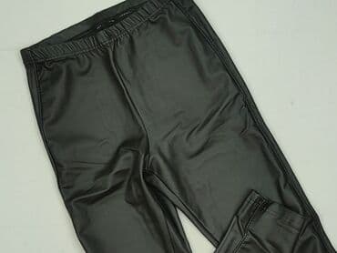 legginsy push up marszczone: Legginsy Ze skóry ekologicznej damskie, rozmiar S — 1