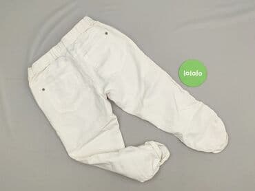 jeansy damskie z wysokim stanem na gumce: Jeansy damskie, rozmiar S — 3