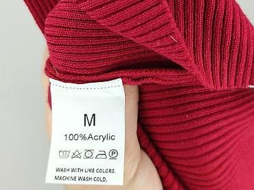 czerwone sukienki plus size: Sukienka damska, rozmiar M — 4