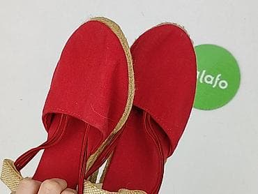 marant: Czerwone espadryle damskie In Extenso - Rozmiar: 37 (oznaczenie na — 5