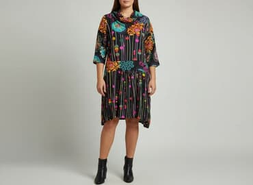 sklep internetowy z sukienkami dla puszystych: SuperStar, Sukienka damska, rozmiar XL — 6