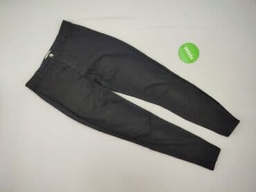 bershka buty na platformie czarne: Bershka, Jeansy damskie, rozmiar L — 2