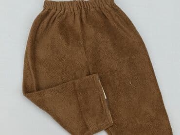 spodnie woskowane brązowe reserved: Sweatpants, 12-18 months, condition - Very good — 1