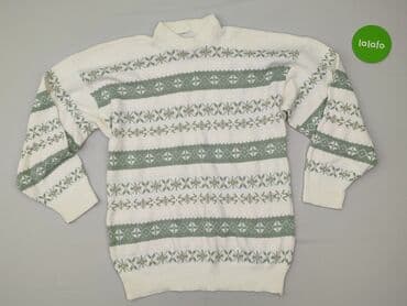 sweter z kwadratów: Sweter damski, rozmiar L — 2