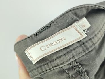 pajac: Cream, Spodnie cargo damskie, rozmiar S — 4