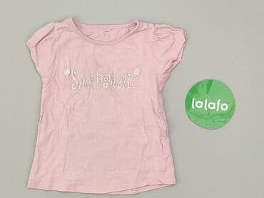 różowa koszulka niemiec: T-shirt, 6-9 months, condition - Good — 2