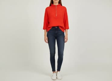 sweter z odkrytymi ramionami reserved: Sweter damski, rozmiar S — 7