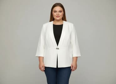 koszulka pod marynarkę damska: Marynarka damska, rozmiar 4XL — 6