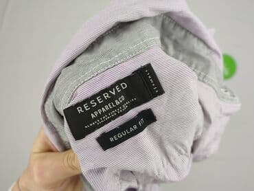 biała obcisła koszulka: Reserved, Koszulа dla mężczyzn, S — 4