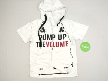 bluzka z krotkim rekawem z kapturem: Bluza z kapturem damska, rozmiar S — 3