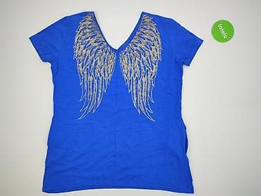 oversized t shirty basic: Bluzka damska, rozmiar 4XL — 3