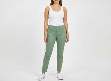 zielone jeansy damskie: Matalan, Jeansy damskie, rozmiar M — 7