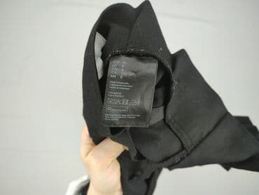 marynarka w kratę damska h m: H&M, Spodnie materiałowe damskie, M — 5