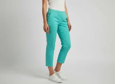 cropp spodnie damskie czarne: Spodnie 3/4 damskie, rozmiar S — 1