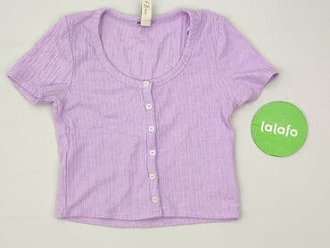 białe t shirty z czerwonem napisem: PULL&BEAR, Women`s T-shirt, size M (EU 38) — 2