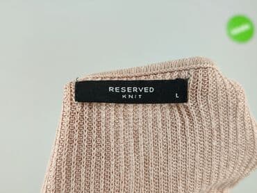 sweter w chmurki reserved: Sweter damski, rozmiar L — 6