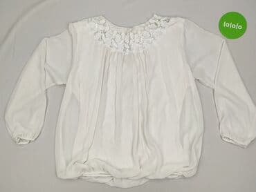 białe bluzki z gipiurą: Bluzka damska, rozmiar S — 3