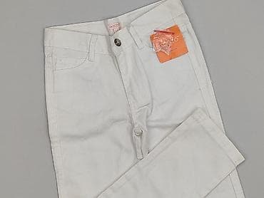 koszule białe: Spodnie jeansowe, 3-4 lat, 104, stan - Bardzo dobry — 1