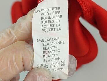 czerwona sukienki na wesele koronka: Sukienka damska, L — 5