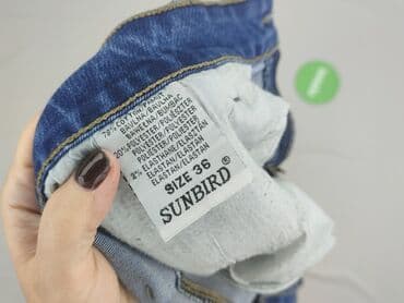 spódniczka dżinsowe z wysokim stanem: Spódnica damska, rozmiar S — 4