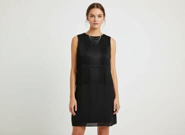 kamizelka z frędzlami kowbojska: Sukienka damska, rozmiar S — 1