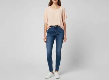 bluzki brzoskwiniowa: H&M, Bluzka damska, rozmiar XS — 7