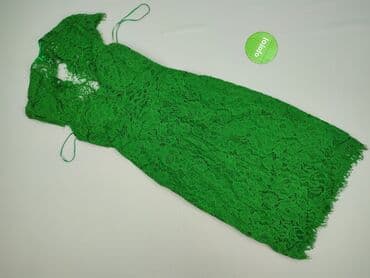 sukienka midi na wesele koronka: Sukienka damska, rozmiar S — 2