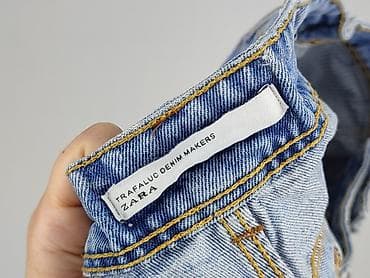 jeans y2k: Zara, Szorty damskie, rozmiar M — 4