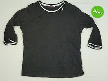 czarne bluzki plus size: Bluzka damska, rozmiar XL — 2