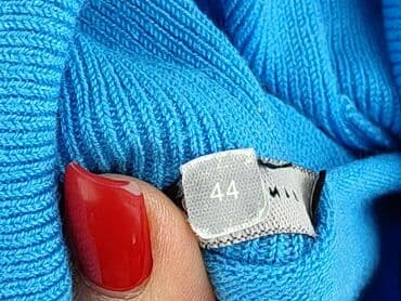 sweter w paski h: Oodji, Golf damski, rozmiar 2XL — 5