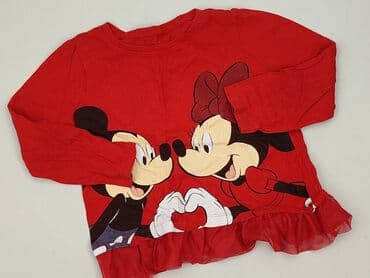 Bluzki: Bluzka, Disney, 5-6 lat, 110-116 cm, stan - Idealny