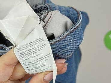 spódniczka dżinsowe z wysokim stanem: CAMAIEU, Spódnica damska, rozmiar L — 6