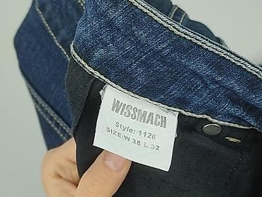 Wissmach, Jeansy dla mężczyzn, rozmiar XL — 5